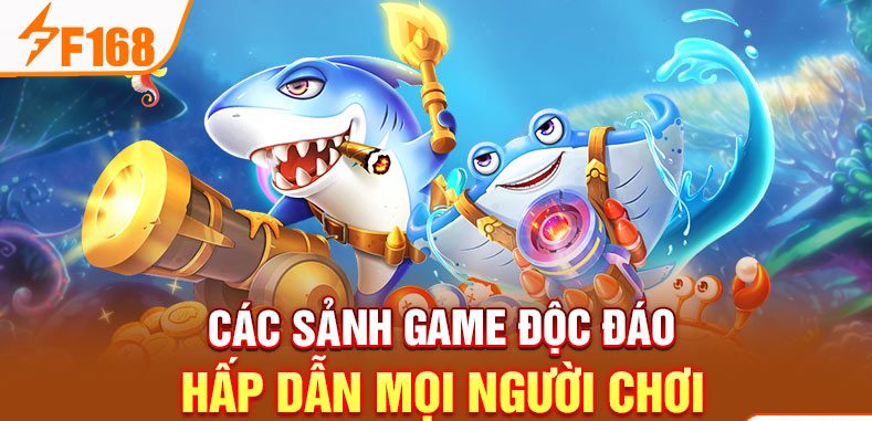 Các sảnh game độc đáo hấp dẫn mọi người chơi Các sảnh game độc đáo hấp dẫn mọi người chơi